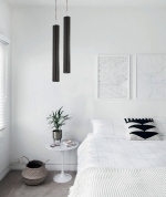 Κρεμαστό φωτιστικό από λευκό μέταλλο (4505-Κρεμαστό-Λευκό) - Image 3