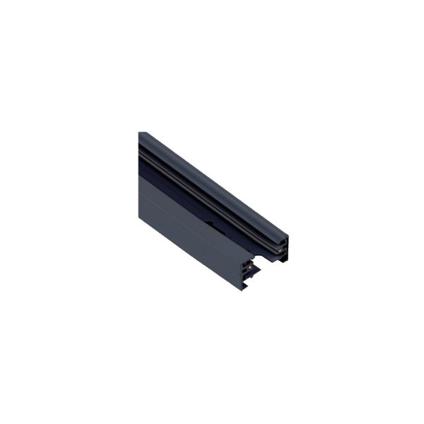 Μονοφασική Ράγα 1m σε μαύρη απόχρωση (TR1-0011-Black) - Image 2