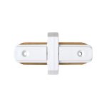 Σύνδεσμος Ευθεία Λευκός Μονοφασικής Ράγας (TC001-ΛΕΥΚΟ)