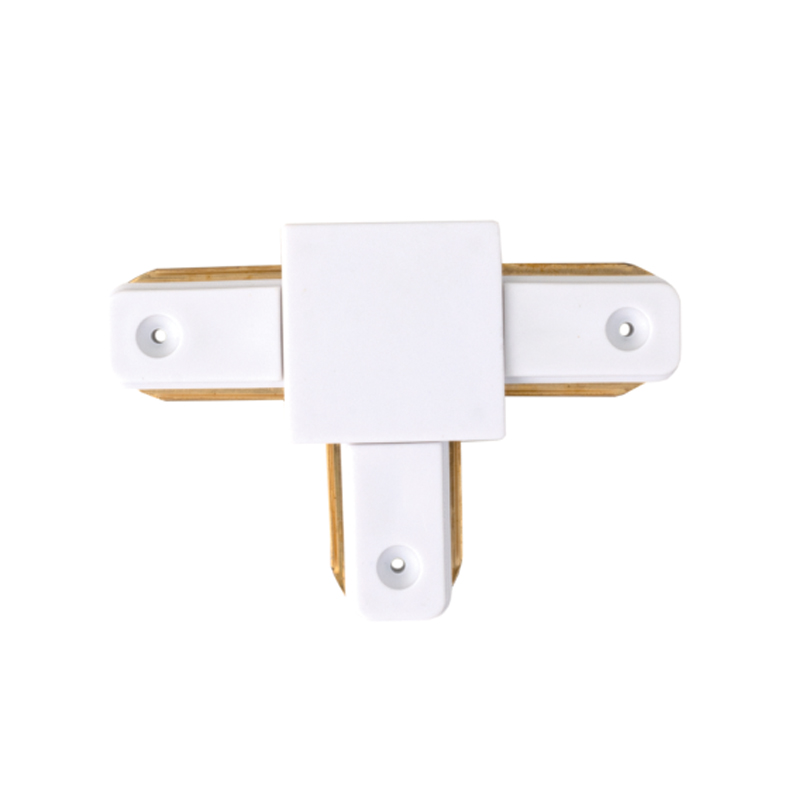 6d Σύνδεσμος Τ Λευκός Μονοφασικής Ράγας (TC003-ΛΕΥΚΟ) - Image 1