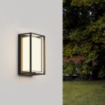 Επίτοιχο Φωτιστικό εξωτερικού χώρου Isabella LED 12W 3000K Μαύρο D:100x145x245mm (80205511) - Image 3