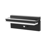 Narlay LED 8W 3000K Ηλιακό επίτοιχο φωτιστικό Μαύρο D:260x117x92mm (80206611S)