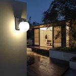 Baikal LED 1W 3000K | 4000K | 6000K Ηλιακό επίτοιχο φωτιστικό Μαύρο D:130x190x175 mm (80207310S) - Image 3