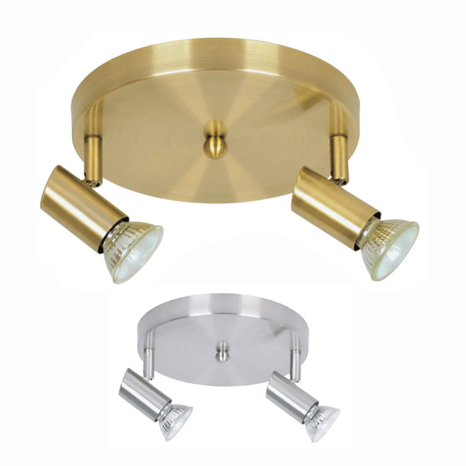 9075-2 Επιτοίχιο σποτ από μέταλλο σε οξυντέ απόχρωση (9075-2Φ-Οξυντέ) - Image 1