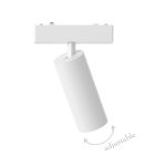Φωτιστικό LED 9W 3000K για Ultra-Thin μαγνητική ράγα σε λευκή απόχρωση D:16cmX4,4cm (T03701-WH) - Image 2
