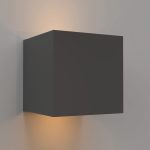 Εξωτ. Χώρου Emerald LED 10W 3000K Outdoor Wall Lamp Anthracite D:9,9cmx9,9cm (80203141)