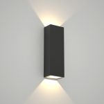 it-Lighting Lanier LED 5W 3000K Outdoor Up-Down Wall Lamp Anthracite D:12cmx4.1cm (80201041) - Image 2