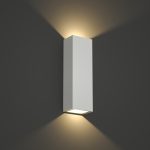 it-Lighting Lanier LED 5W 3000K Outdoor Up-Down Wall Lamp White D:12cmx4.1cm (80201021) - Image 2