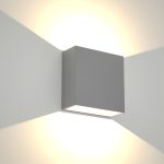 it-Lighting Yellowstone LED 4W Outdoor Up-Down Adjustable Wall Lamp Grey D:12cmx12cm (80200931) - Image 2