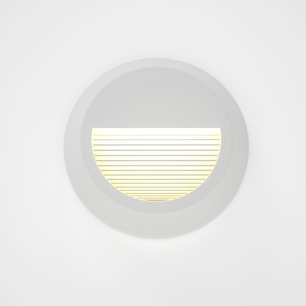 it-Lighting Maroon LED 2W 3CCT Outdoor Wall Lamp White D:15cmx2.7cm (80201620) - Image 2