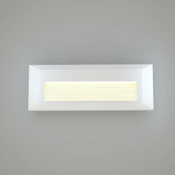 it-Lighting Mono LED 3W 3CCT Outdoor Wall Lamp White D:22cmx2.8cm (80201720) - Image 2