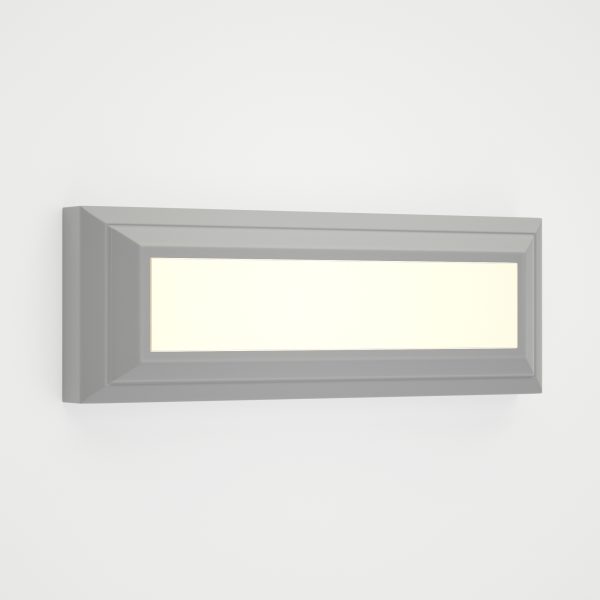 it-Lighting Willoughby LED 4W 3CCT Outdoor Wall Lamp Grey D:22cmx8cm (80201330) - Image 2