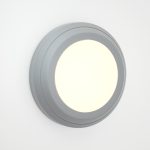 it-Lighting Jocassee LED 3.5W 3CCT Outdoor Wall Lamp Grey D:15cmx2.7cm (80201430) - Image 2