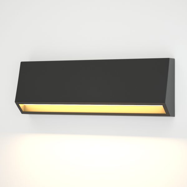 it-Lighting Blue LED 4W 3CCT Outdoor Wall Lamp Anthracite D22cmx8cm (80202340) - Image 2