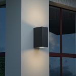it-Lighting Havasu 2xGU10 Outdoor Up-Down Wall Lamp White D14.7cmx9cm (80200324) - Image 3