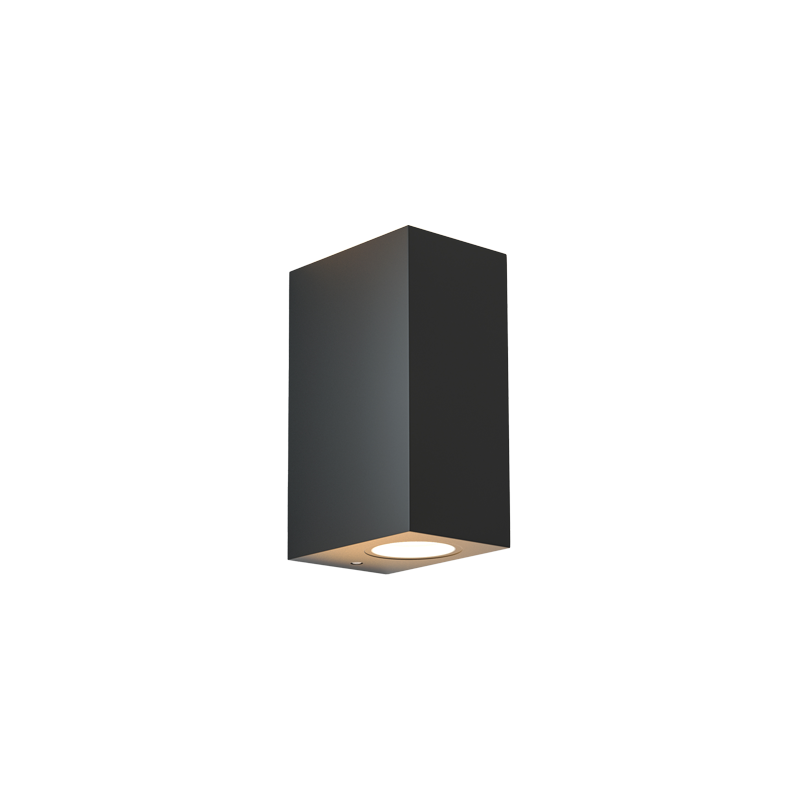 Havasu-anthracite it-Lighting Havasu 2xGU10 Outdoor Up-Down Wall Lamp Anthracite D:14.7cmx9cm (80200344) - Image 1