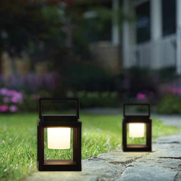 Εξωτ. Χώρου Ontario LED 2W 3000K Πορτατίφ-Λάμπα Black D18,2cmx13,5cm (80100311) - Image 3