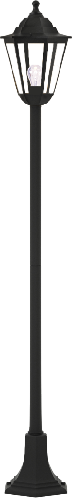 it-Lighting Redfish 1xE27 Outdoor Pole Light Black D:120cmx21.6cm (80500214)