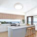 Φωτιστικό οροφής στρόγγυλο διάτρητο από γύψο D40cm - Image 2