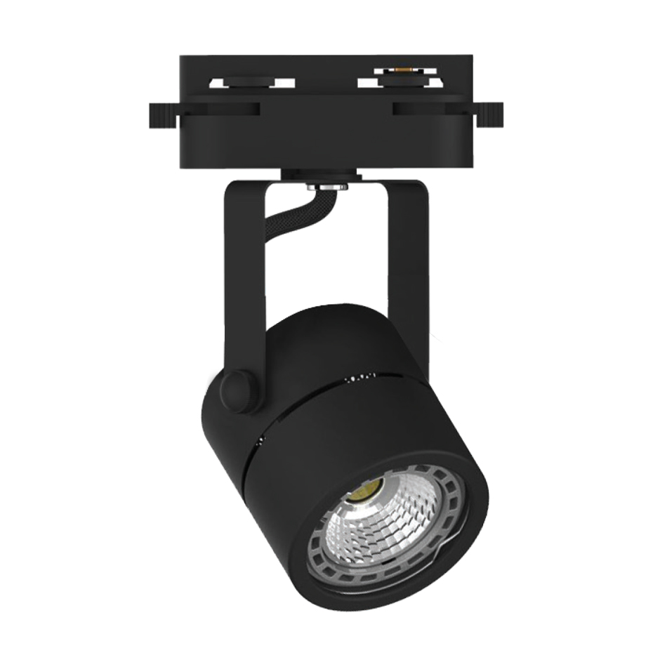 T00600-BL Σποτ Ράγας Μαύρο 1XGU10 D:8cmX14cm (T00600-BL) - Image 1