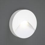 it-Lighting Horseshoe LED 2W 3CCT Outdoor Wall Lamp White D:12.8cmx3cm (80201920) - Image 2