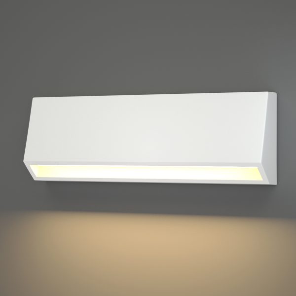 it-Lighting Blue LED 4W 3CCT Outdoor Wall Lamp White D:22cmx8cm (80202320) - Image 2