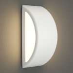 it-Lighting Clear 1xE27 Outdoor Up-Down Wall Lamp White D:32cmx13cm (80202724) - Image 2