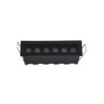 Downlight σποτ 6*3W 3CCT σε μαύρη απόχρωση (X00200B)