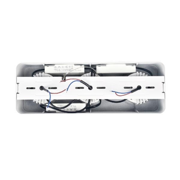 Downlight Mounted σποτ 3*8W 3CCT σε λευκή απόχρωση (X00280W) - Image 3