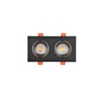 Downlight σποτ GU10 σε μαύρη απόχρωση (X00330B) - Image 3