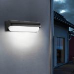 Εξωτ. Χώρου Erie LED 10W 3000K Outdoor Wall Lamp Anthracite D:26,1cmx7cm (80203040) - Image 3