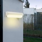 Εξωτ. Χώρου Erie LED 10W 3000K Outdoor Wall Lamp Grey D:26,1cmx7cm (80203030) - Image 3