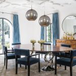 Κρεμαστό φωτιστικό από φιμέ γυαλί 1XE27 D:30cm (4039-A-Fime) - Image 3