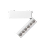Φωτιστικό LED 6W 3000K για Ultra-Thin μαγνητική ράγα σε λευκή απόχρωση D:12,2cmX8cm (T03301-WH) - Image 3