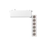 Φωτιστικό LED 6W 3000K για Ultra-Thin μαγνητική ράγα σε λευκή απόχρωση D:12,2cmX8cm (T03301-WH) - Image 4