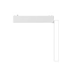 Φωτιστικό LED 10W 3000K για Ultra-Thin μαγνητική ράγα σε λευκή απόχρωση D:23cmX8cm (T03401-WH) - Image 3