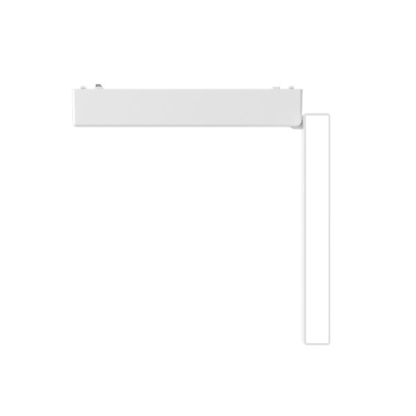 Φωτιστικό LED 10W 3000K για Ultra-Thin μαγνητική ράγα σε λευκή απόχρωση D:23cmX8cm (T03401-WH) - Image 3