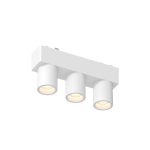 Φωτιστικό LED 5W 3CCT για Ultra-Thin μαγνητική ράγα σε λευκή απόχρωση (by tuya and zigbee) D:12,2cmX5,5cm (T05005-WH)