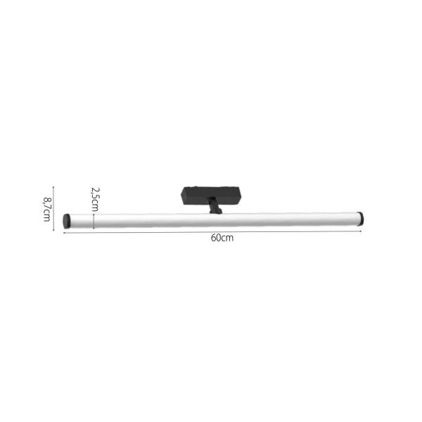 Φωτιστικό LED 20W 3000K για Ultra-Thin μαγνητική ράγα σε μαύρη απόχρωση D:80x8,7cm (T04201-BL) - Image 3