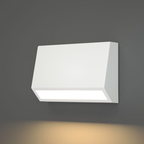 it-Lighting Blue LED 3W 3CCT Outdoor Wall Lamp White D:10cmx7cm (80202120) - Image 2