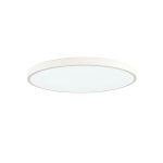 Πλαφονιέρα οροφής LED 28W 3CCT (διακόπτη στην βάση) από λεύκο μέταλλο και ακρυλικό D:40cm (42035-C-White )