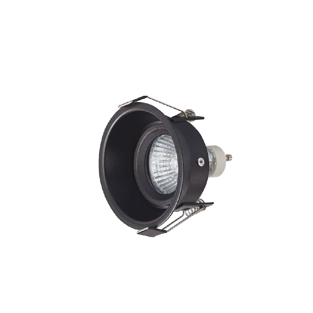 x0010b Downlight σποτ GU10 σε μαύρη απόχρωση (X0010-Black) - Image 1