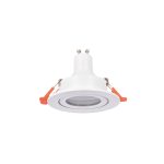 Downlight σποτ GU10 σε μαύρη απόχρωση (X00350B)