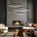 Κρεμαστό Φωτιστικό LED 70W 3CCT με τηλεχειρισμό Lorenzo