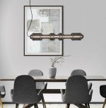 Κρεμαστό φωτιστικό LED 34W 560Lm σε Ράγα από τσόχα Artisti - Image 2