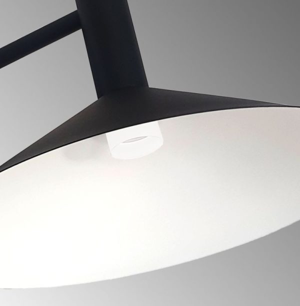 Φωτιστικό Απλίκα Τοίχου LED 6W 3000K Μαύρο Marsi - Image 3