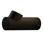 Επιτοίχιο Εξωτερικό Φωτιστικό LED IP54 7W 65° 3000K Μαύρο Look