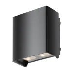 Επιτοίχιο Εξωτερικό Φωτιστικό LED IP65 12W 7° 3000K Ανθρακί Esto