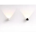 Επιτοίχιο Εξωτερικό Φωτιστικό LED IP54 7W 65° 3000K Μαύρο Look - Image 3