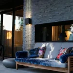 Επιτοίχιο Εξωτερικό Φωτιστικό LED IP65 12W 7° 3000K Ανθρακί Esto - Image 3